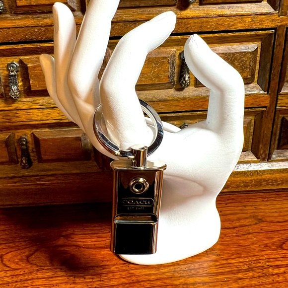 NWOT Authentic Coach Whistle Keychain. - Picture 2 of 2